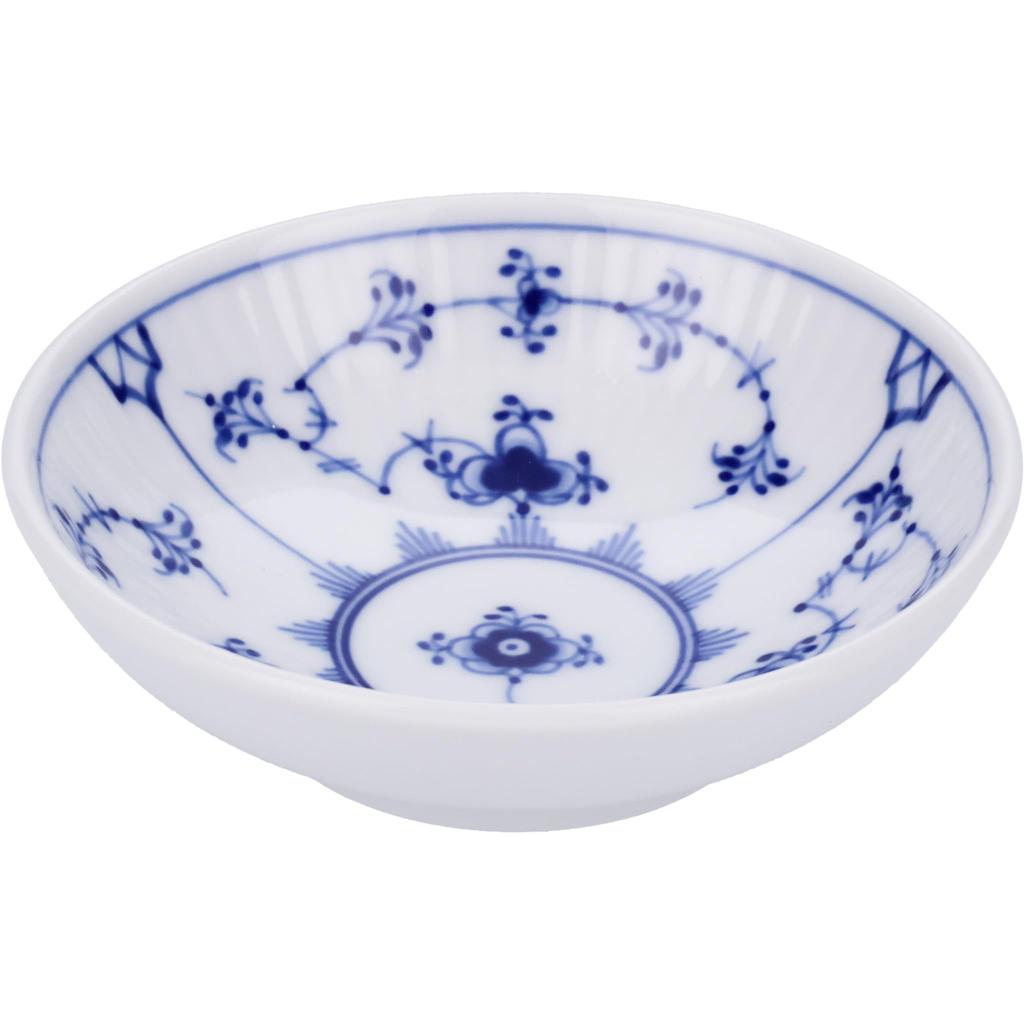 Imported Royal Copenhagen Blue Fluted Plain Bowl Small Plate 9cm Diameter Wedding Gift Present 1062489 [Regular Product] Approx.