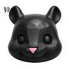 Squirrel Food Dispenser Mouse Head Feeder, Outside Hanging Big Funny Backyard Wildlife Station Animal Face, Feeding for Garden Patio Porch Tree Feeder