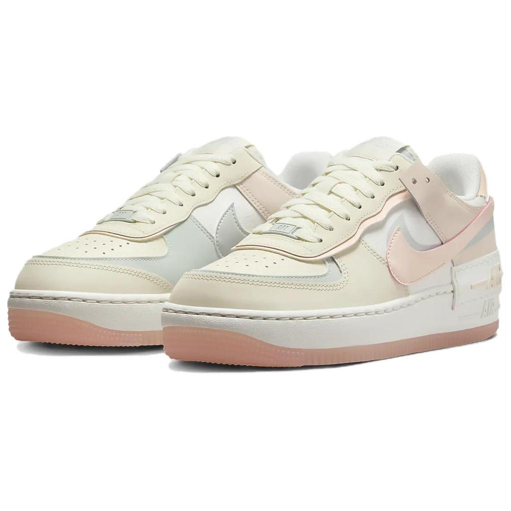 Nike Air Force 1 Low Shadow Coconut Milk Crimson Tint Women's Sneakers DZ1847-105