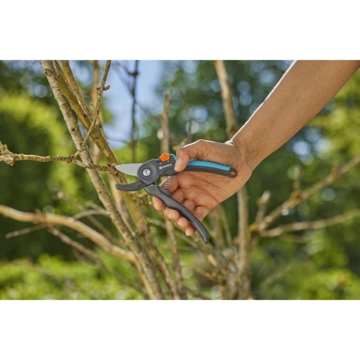 Sécateur - GARDENA - PremiumCut - Enclume - Diamètre 20 mm - Garantie 25 ans
