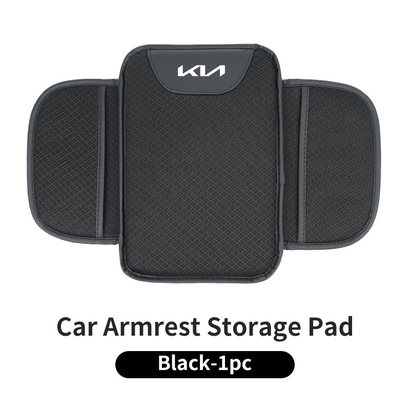 Car Armrest Box Cushion Console Protector Elbow Support Storage Pad For KIA Sportage Rio Ceed Niro Soul Stonic Picanto Sorento