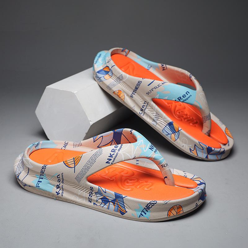 Мужские летние шлепанцы, новинка, сандалии на платформе, дышащая повседневная мода, бестселлеры 2024 года, товары, тапочки для дома, мужские