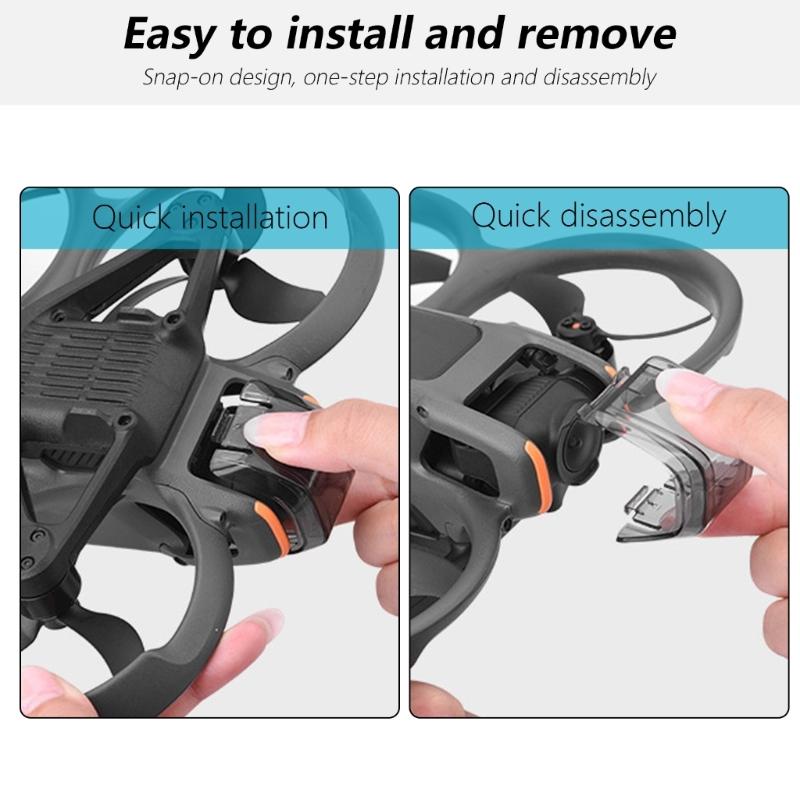 Защитная крышка для стабилизаторов Avata 2 Защитная крышка для объектива Крышки для защиты от царапин Пылезащитный чехол для Avata 2 Аксессуары