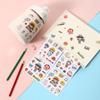 Multicolor PVC Stickers Cute Cartoon Patterns Phone Water Bottle Decor  Children Boys Girls