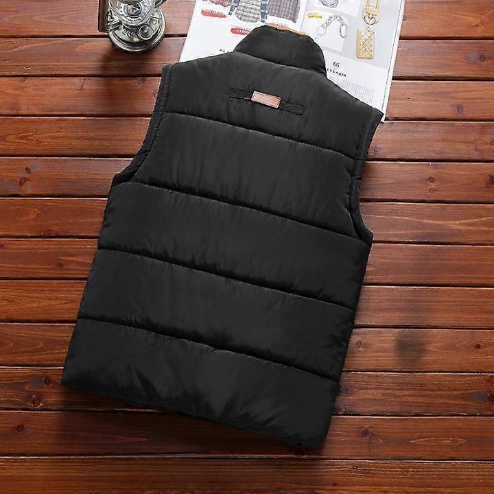 Men's Winter Vest Fleece Outdoor Vest Jacket Sleeveless Fishing Vest