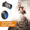 Задний фонарь велосипеда для подседельного штыря Перезаряжаемый USB-сигнал предупреждения о безопасности Светодиодный задний фонарь с несколькими режимами освещения Водонепроницаемая сигнальная лампа указателя поворота