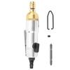 Pneumatic Air Inlet Aluminum Alloy Air Power Driver Impact Pneumatic Tool for Machine 10500rpm No Load Speed Screwdriver, 1/4 Making,