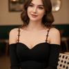 Нескользящие плечевые ремни Эластичный ремешок для бюстгальтера с розой Женские бретельки для бюстгальтера Свадебное вечернее платье
