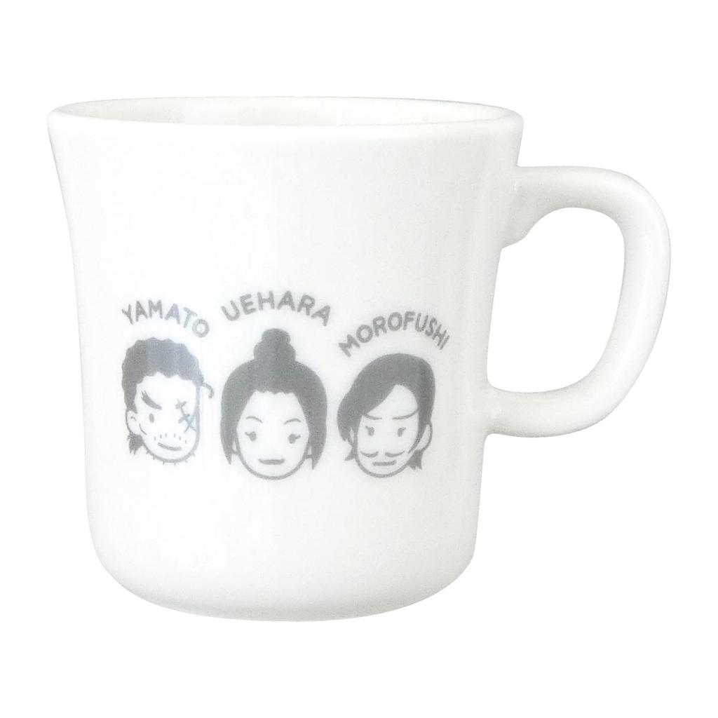 Yamato Uehara Morofushi Mug 300ml Microwave and Dishwasher Safe Face Art Made In Japan 014165 "Detective Conan" Approx.