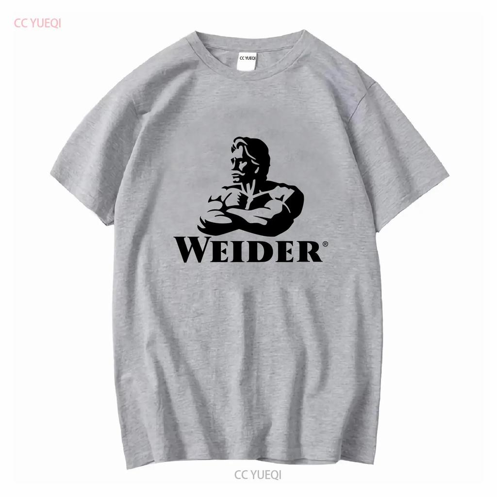 JOE WEIDER Фитнес Бодибилдинг Мягкая футболка винтажная Стиранная с принтом Унисекс мода Удобная Эластичная мужская