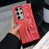 Применимо к Samsung S25U гальванический плиссированный чехол для мобильного телефона SAM S24/S23 яркий трехмерный чехол для мобильного телефона взрыв внешней торговли