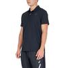 Asics Мужские рубашки-поло Черный воротник-поло Умеренный Другое 2031C955-001