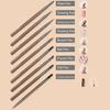Nail Brush Tools Set, Transparent Coffee Gradient Color Painting Line Drawing Brush,Art Design Painting Tools,Salon Diy Manicure