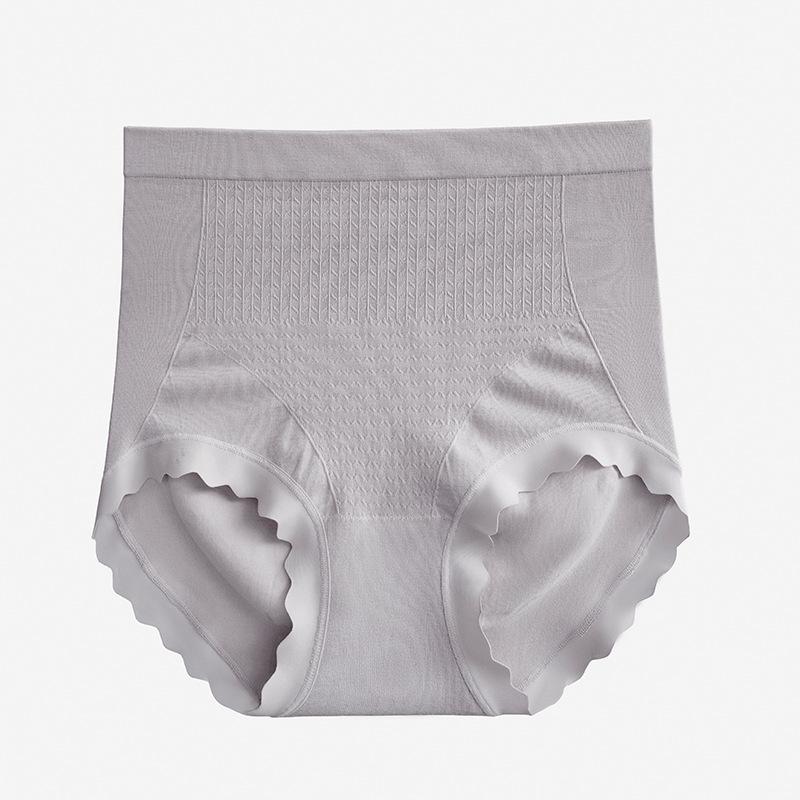 Нижнее белье женское с высокой талией, утягивающее бедра, утягивающее треугольное нижнее белье, трусики-трусы большого размера, антибактериальные, с промежностью