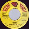 7inch Record NATURAL BLACK / CHRISINTI - Trying / My Resolution NONE Mixing Finga Mu 2002 Jamaica Reggae, Ska & Dub Used