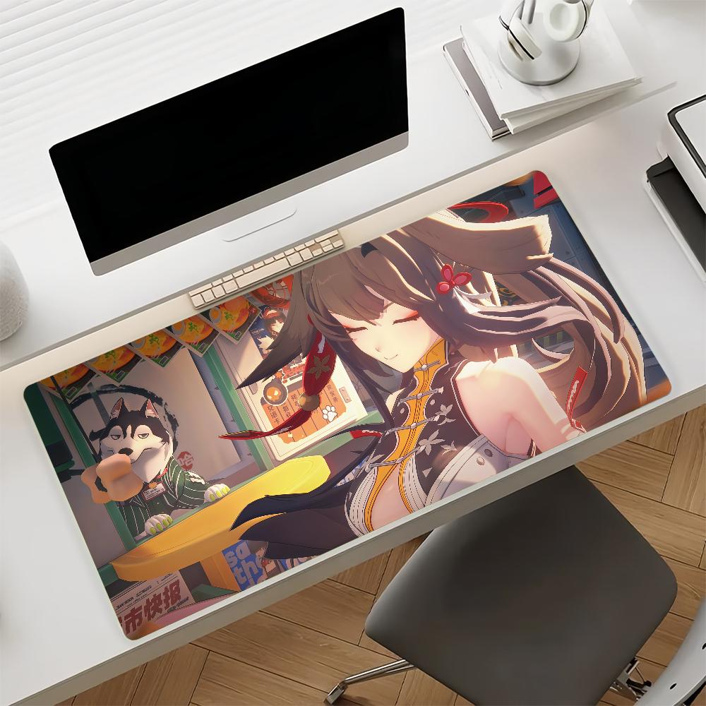 ZZZ Ye Shunguang Mouse Pad Nonslip Rubber Computer Mat Gamer Balance Decoracion Deskmat Laptop Office Large