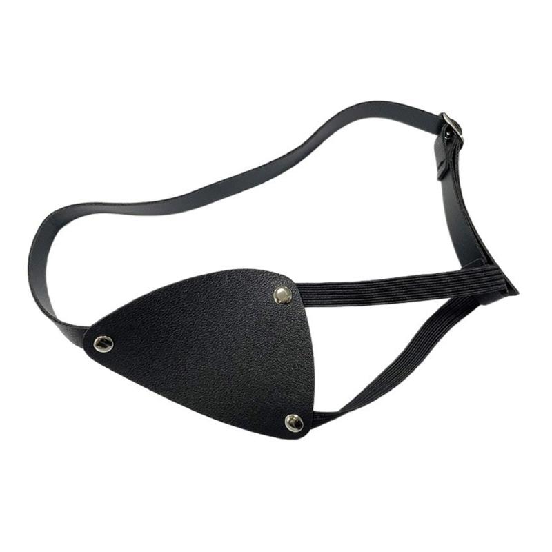 Средневековые Рыцари Пиратские Повязки на Глаз Кожаная Повязка на Глаз Маска для Глаз Ренессанс Средневековый Пиратский Костюм Хэллоуин Косплей