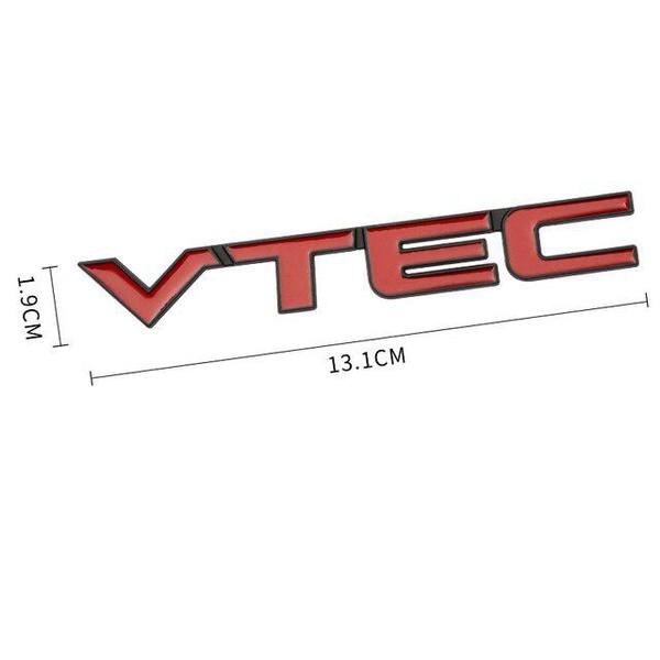 1PC Car 3D Metal i-VTEC VTEC Car Rear Trunk Body Emblem Badge Stickers For CRV City Civic Hornet City Accord Insight Odyssey
