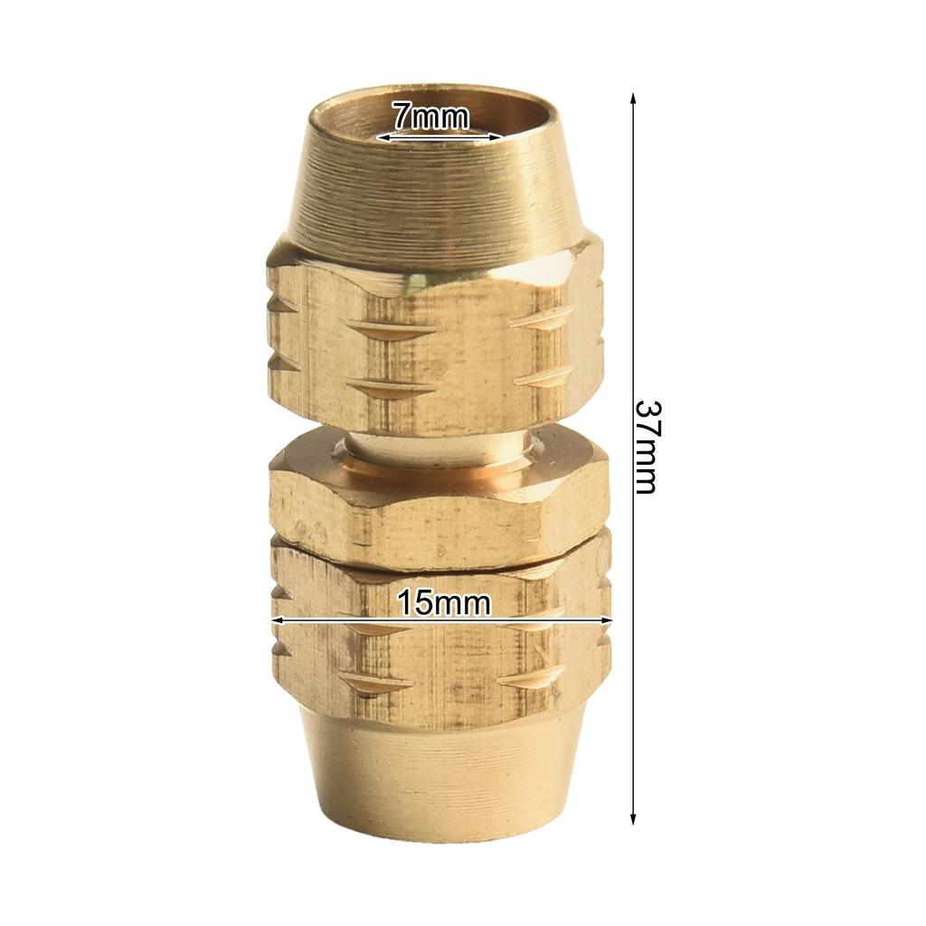 Адаптер для шланга высокого давления Быстрое соединение Адаптер для сельскохозяйственной распылительной трубы Медный Ремонтный Удлинитель Соединитель для водопроводной трубы высокого давления