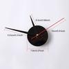 Luminous Wall Clock Silent Movement Easy-to-read Simple Installation Decorative DIY Wall Clock for Living Room Bedroom
