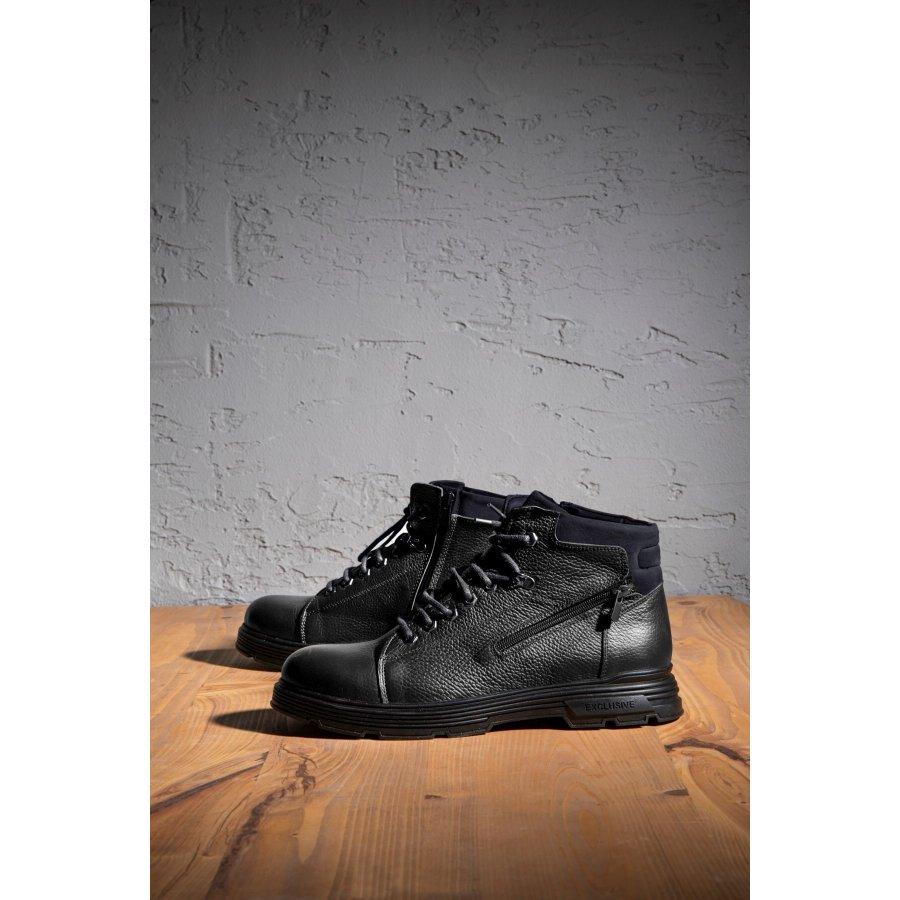 Men's Genuine Leather Rubber Sole Casual Stylish Boots