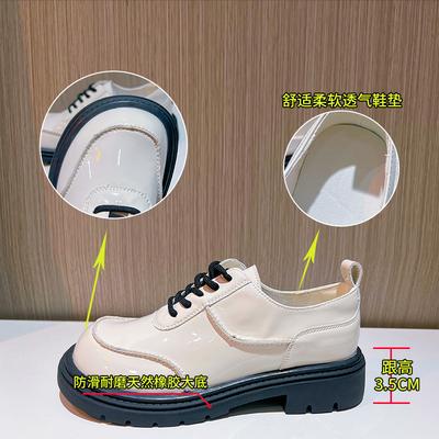 Кожаные мокасины женские 2025 весна новые женские туфли Xiaoxiangfeng одинарные женские повседневные туфли Мэри Джейн для поездок на работу женская обувь