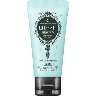 Паста для умывания лица Face Wash Pasta Acne Clear Mini 30 г (Квази-лекарство) Основы очищения лица После ополаскивания тщательно смойте, не оставляя следов.