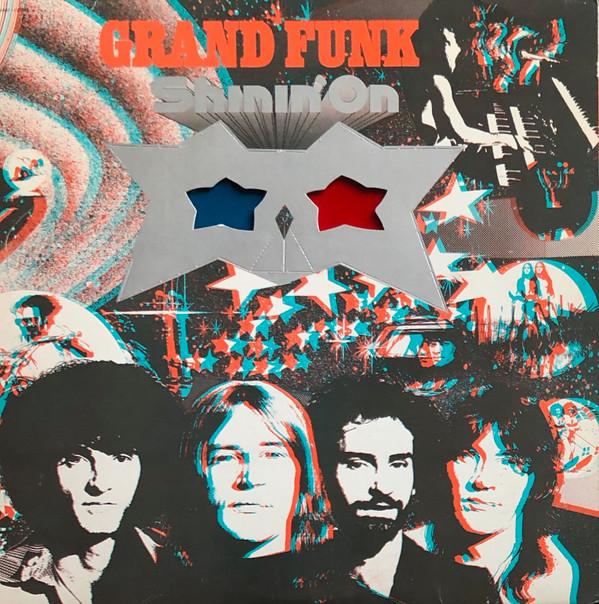 LP Record GRAND FUNK - Shinin' On SWAE11278 CAPITOL 1974 US Rock Used