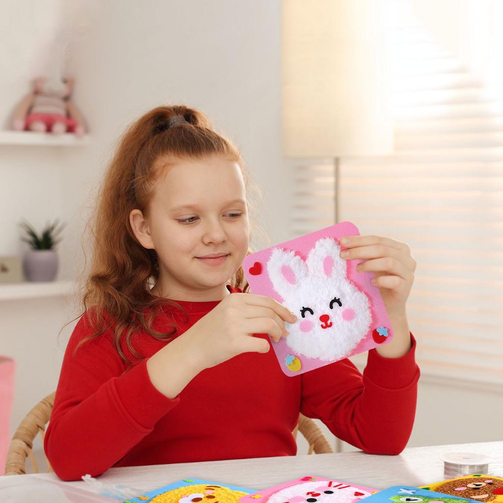 Детская игрушка-головоломка из мультяшного материала своими руками