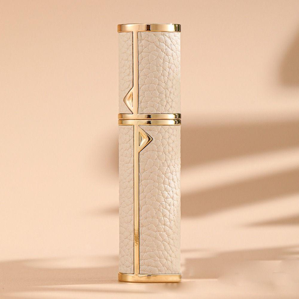 PU Leather Perfume Bottle 5ml Cosmetic Container Portable Parfume Atomizer Bottle Woman