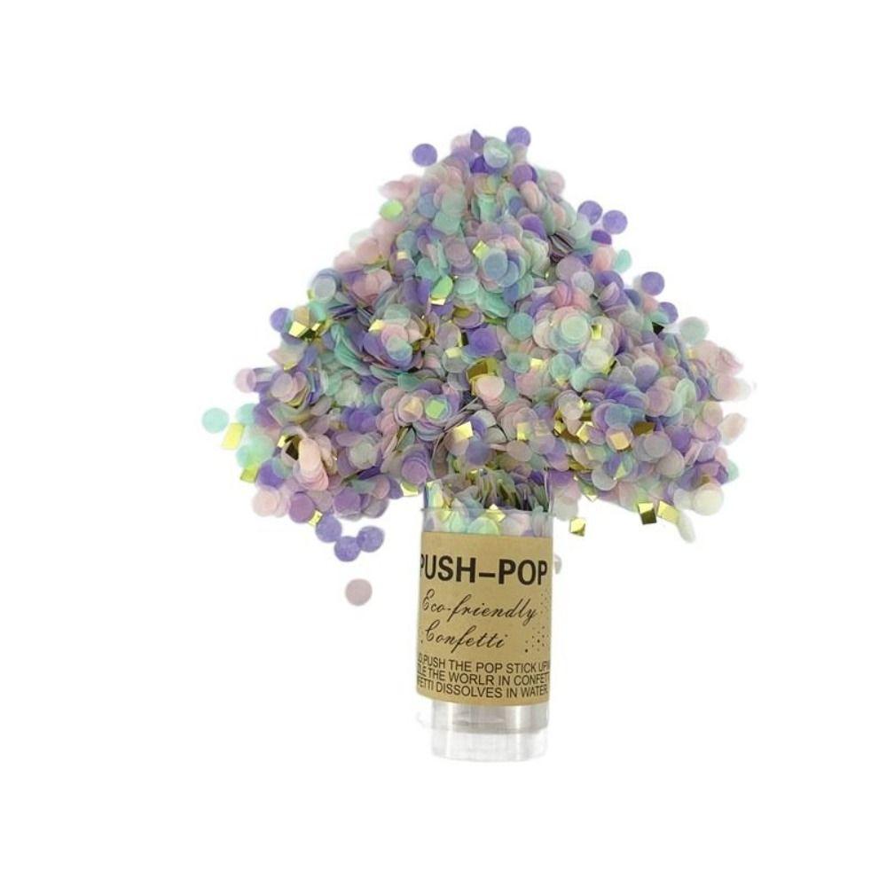 Anniversary Push Up Bridal Shower Confetti Decorations Confetti Popper Party Supplies For Wedding