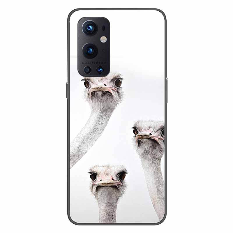 For OnePlus 9 Pro Case Shockproof Soft silicone TPU Back Cover For One Plus 9 Pro Phone Cases for OnePlus 9RT 5G 9R Cute Case