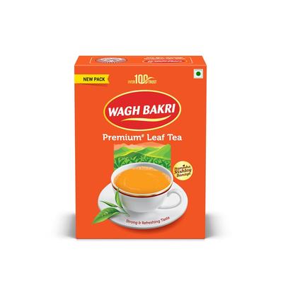 Wagh Bakri Премиальная упаковка картонная с листовым чаем 250 г Крепкий вкус Насыщенный аромат Ручной сбор Ассамский чай