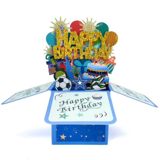 3D поздравительная открытка с конвертом, блестящий яркий цвет, ручная работа, поздравительная открытка-сюрприз, уникальный подарок на день рождения