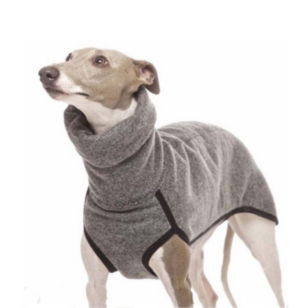 Soft Large Dog Turtleneck Shirt Warm Dogs Winter Warm Coat High Collar Pet Clothes Outdoor