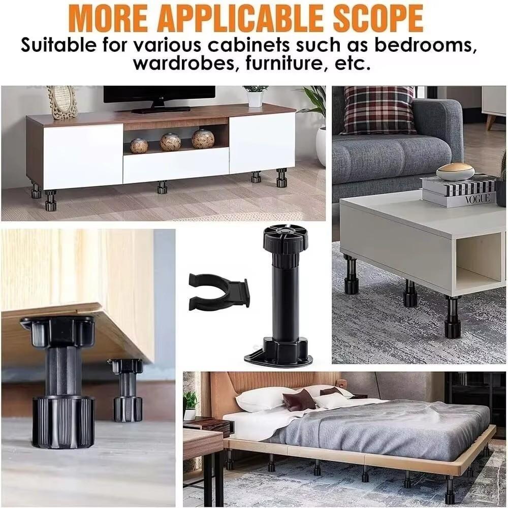 Heavy Duty Cupboard Foot Load Bearing Bracket Plinth Feet High Quality Cabinet Leg For Table
