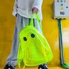 Candy Color Halloween Ghost Clear Backpack Dots Teenagers Ghost Shoulder Bag  Students