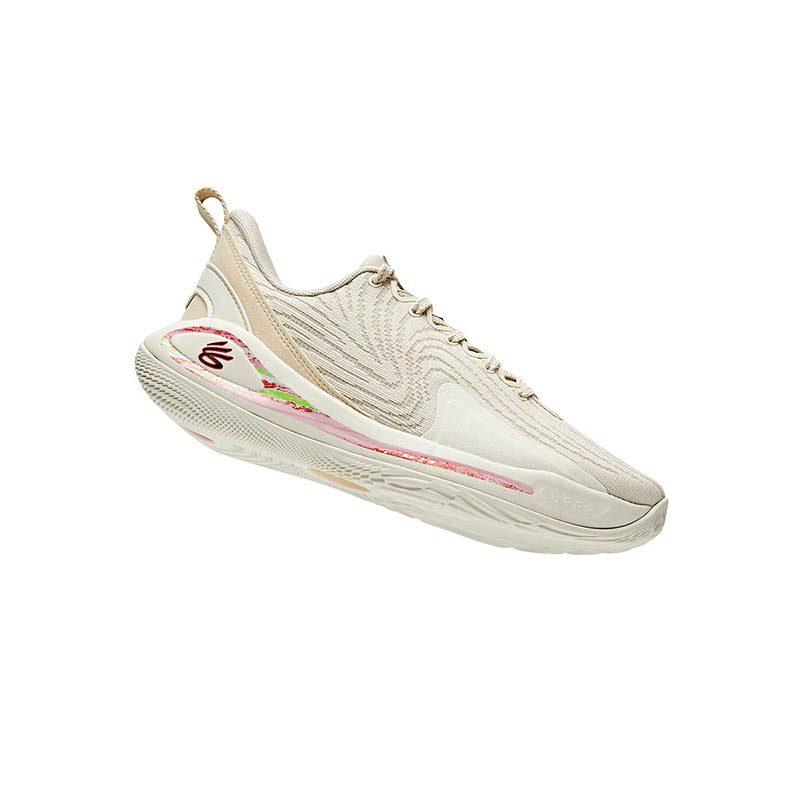 Under Armour Баскетбольные кроссовки Curry Flow 12 Low top Детские Бежевые Унисекс 3028505-280