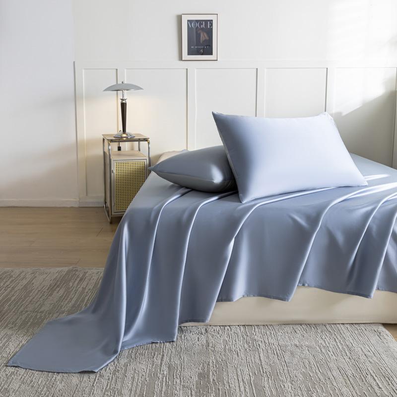Sleep Glaeser Lanjing Tencel Soft Series Solid Color Single Bed Sheet