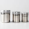 1Pcs Flour Salt Sifter Icing Sugar Stainless Steel Mesh Shaker Dredger Cocoa Chocolate Powder Shaker