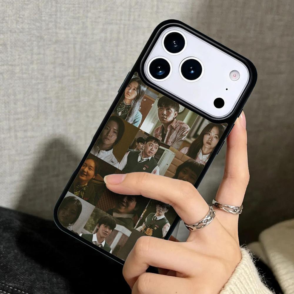 Чехол Case для iPhone 17 Air 16 Pro Max 15 Plus 11 13 Mini 14 12 Задняя крышка телефона Все мы мертвы