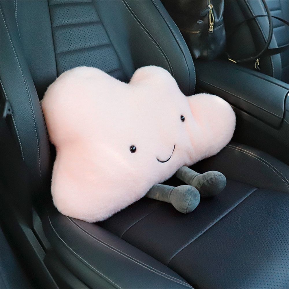 Rest Lumbar Support Seat Belt Cover Waist Cushion Cat Headrest Car Neck Pillow Car Seat Supports