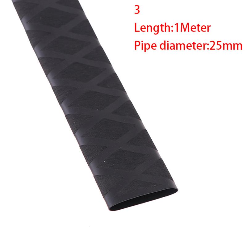 Противоскользящая термоусадочная трубка для удочки/ракетки/велосипедных ручек 1 м 18-40 мм