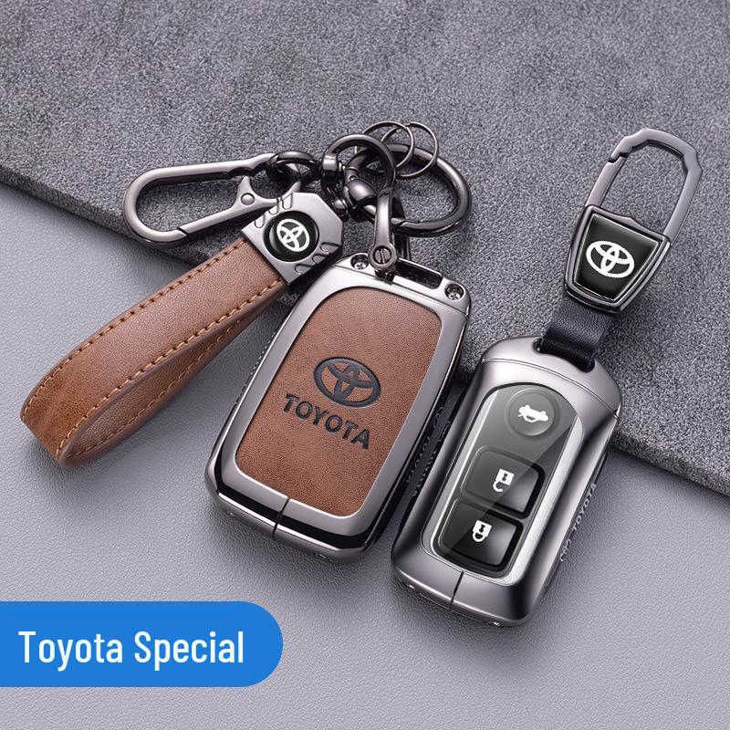 Compatible Key Cover for Toyota Yaris X, Vios FS, Yaris L, and Older Models Remote Controls.