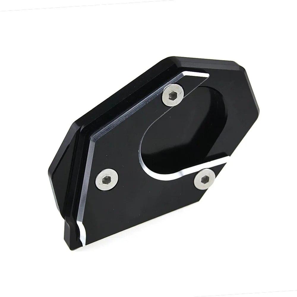 CNC High Quality Side Stand Enlarger Plate Kickstand Extension For KYMCO Xciting250 300 400 Downtown300i Downtown350i