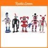 Коллекция Фигурок Fnaf Five Nights At Freddys с Миниатюрами со Световыми Эффектами и Декоративными Топперами для Торта