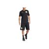adidas Футболка Originals Manchester VRCT FW24 United Cotton, модная удобная спортивная футболка с круглым вырезом и коротким рукавом, мужские топы, черная JL6115