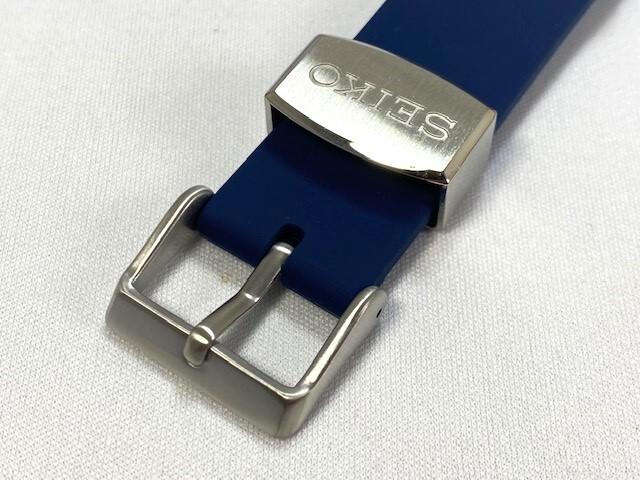 R01X027J9 SEIKO Prospex Marine Master Professional 22 мм Резиновый ремешок Темно-синий и другие (для моделей 7C46-0AG0)