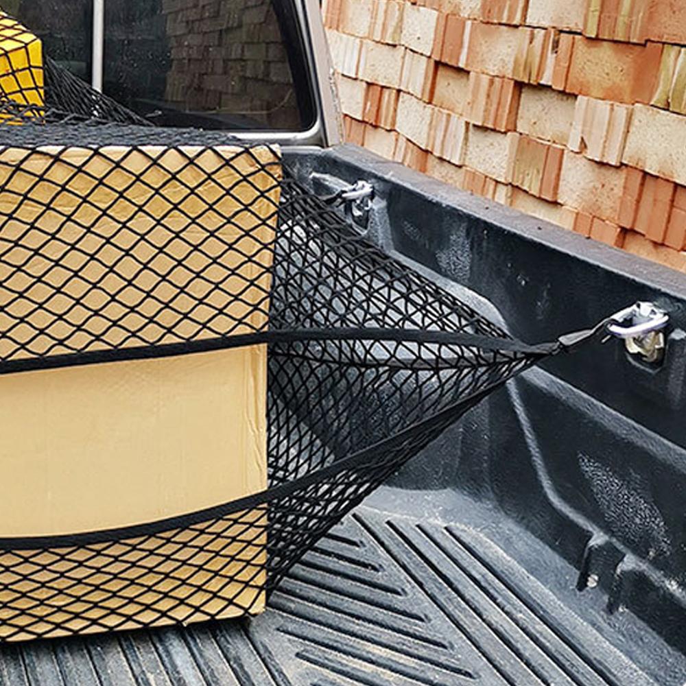 Pickup Truck Heavy Bed Liner Anchor Heavy Duty Nickel Alloy D Rings Tie Down Anchors Durable Rear Cargo Mount Hooks