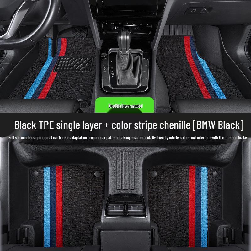 Skoda Octavia Pro Waterproof TPE Car Floor Mats for Models 2016-2025